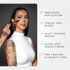 Bk Beauty Nikki La Rose N16 Pro Concealer Brush Precision Blending For Undereye And Spot Concealing Flawless Coverage Without Streaks