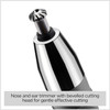 BaByliss Super-X Metal Precision Detail Trimmer - 3-in-1 Nose, Ear & Eyebrow Trimmer 2 Attachments 2 Comb Guides Battery-Powered 7066U