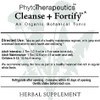 Maine Medicinals Cleanse  Fortify Organic Liver Detox and Kidney Cleanse with Adaptogens  USDA Certified Organic