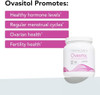 Theralogix Ovasitol Canister  Fertilityand Hormone Health NSF Certified  Promotes healthy blood sugar levels hormone balance and menstrual regularity with a  blend of myo and d-chiro inositol