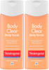 Neutrogena Body Clear Acne Body Wash & Exfoliating Scrub Salicylic Acid Cleanser