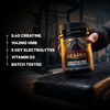 Musashi Reaper Creatine Monohydrate + HMB Powder Blue Raspberry 300 g