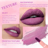 Noerrors 2in1 Dual Side Tip Lip Stain Marker Long Lasting Non Drying for Fuller Lips Plum Smooth Application