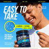 Thinbi Creatine Gummies for Women & Men, Monohydrate, Blueberry, 120 Count | 5-in-1 formula, 5 g creatine per serving, Sugar free, Chewable gummies, Third-party tested