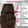 HerStyler Hair Straightening Comb for Flat Iron - Easy Styling & Parting