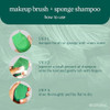 EcoTools  Makeup Brush Cleanser Sponge Shampoo Fragrance Free