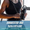 Sweat Ethic Amino Trim Pre Workout Powder with Amino Acids for Men and Women with Electrolytes for Hydration and Energy Stimulant Free Sugar Free  Strawberry Kiwi Flavor Servings