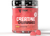 FRONTLINE FORMULATIONS Creatine Monohydrate Gummies Sour Blue Razz  Creatine Monohydrate Gummies with Convenient Daily Serving for Active Lifestyles