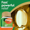 Zyrtec 24 Hour Allergy Relief Liquid Gels,Cetirizine HCI Antihistamine Allergy Medicine for Indoor/Outdoor,All-Day Relief for Runny Nose,Sneezing,Itchy  Watery Eyes,43 ct