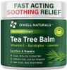 Owell Naturals Tea Tree Antifungal Balm – Extra Strength for Athlete’s Foot Jock Itch Ringworm and Skin Fungus  Soothing for Itchy Dry Cracked Skin Feet and Body