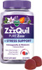 ZzzQuil Pure Zzzs De-Stress  Melatonin Gummies,Sleep Aids for Adults,Ashwagandha for Stress Support Gummies