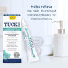TUCKS Triple Relief Hemorrhoidal Cream Maximum Strength Pain Relief from Burning Itching and Discomfort with Witch Hazel Treatment Brand Used by Hospitals