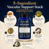 Corvael Nattokinase 20000 Fu, Corvael Nattokinase Fibrinolytic Complex, Gluten Free, Non-GMO, for Daily Wellness Support (3pcs)