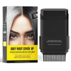 Gowwim Root Touch up Powder Instantly Gray Hair Cover up Hairline Powder for Women and Men Waterproof and Sweatproof Root Cover Up Long-Lasting for Thinning and Loss Hair Black4  15g