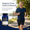 Corvael Nattokinase 20000 Fu, Nattokinase Fibrinolytic Complex, 90 Capsules (2Pcs)