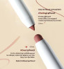 Heart Percent Dote On Mood Lip Pencil Slim Defines and Fills Creamy Lip Liner Retractable Lipstick Pencil with Built In Sharpener