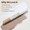 I'M MEME Two Shade Contour  I'm Multi Stick Dual 001 Contouring  Shading and Highlighting Matte Finish Suitable for Beginners Portable Size Lightweight Formula Mother's Day
