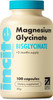 Incite Nutrition Magnesium Glycinate 500mg  3 Month Supply  High Strength 100 Easy Swallow Capsules  Pure Magnsium Glycinate Supplement  Magnesium Supplements  Vegan and  Gluten Free  Sleep Aid