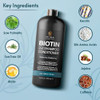 INFINA ESSENTIALS Biotin  Shampoo and Conditioner for Men and Women  Hair Thickening and Strengthening Shampoo with Saw Palmetto Keratin Caffeine and Vitamin E for Daily Use - INFINA ESSENTIALS