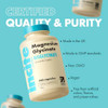 Magnesium Glycinat High Strength 100 Easy Swallow Capsules - Pure Magnsium Glycinate Supplement - Magnesium Supplements - Vegan and Gluten Free - Sleep Aid - Made in UK