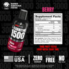 ProSupps L Carnitine Liquid 1500 Stimulant Free Liquid Shots Berry Clean Workout Drink for Energy Performance and Muscle Recovery No Sugar No Carbs 31 Servings