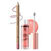 YOUNG VISION Lip Combo Set Dark Brown lip liner and Cherry Pink lip gloss