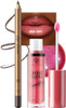 YOUNG VISION Lip Combo Set Dark Brown lip liner and Cherry Pink lip gloss