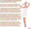 Shea Terra Organics Argan and  Ghassoul Shampoo and  Spa Ritual Soap  All-In One Hair and  Body Bar  All Skin Types