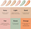 UCANBE Liquid Concealer Stick Conceals Covers Highlights Medium to Full Coverage Hydrating Color Corrector Face Makeup for Under Eye Dark Circles