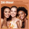UCANBE Liquid Concealer Stick Conceals Covers Highlights Medium to Full Coverage Hydrating Color Corrector Face Makeup for Under Eye Dark Circles