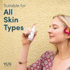 YUNI Travel Size Aromatherapy Body Mist Essential Oil Spray for Stress Relief