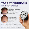 Pharmlitalia Psoriasis Shampoo Anti Dandruff Medicated shampoo for Dandruff Flakes Seborrheic Dermatitis & Folliculitis Treatment