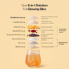 SETU Glutathione Effervescent Tablets with  L-Glutathione and  Vitamin C Sugar-Free Antioxidant Supplement  Orange