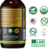 MNO Organic Moringa Oil Glow Serum & Frizz Control for Hair & Skin 100% pure cold pressed unrefined oil natural moisturizer for skin face body & hair