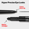 Revlon ColorStay Micro Hyper Precision Gel Eyeliner  214 Black  0.002 oz  Waterproof gel eyeliner with micro precision tip & built-in smudger for longwearing, hyper-precise definition.