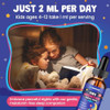 GZ HAOYUAN  Magnesium Glycinate Drops for Kids  Liquid Magnesium Drops with L-theanine Chamomile and  Vitamin B6 for Sleep Relaxation Calm and  Focus Strawberry Flavor