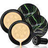SuperThinker Cushion Foundation Concealer for Women Face Makeup Air Cushion CC Cream Foundation for Mature Skin  Even Skin Tone  Tattoo Cover Up CC Cream Create A Lightweight Natural-looking Base (Natural)