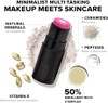 Nudestix Nudies Matte + Glow Core – Dual-Core Cream Blush Stick with Matte Color and Radiant Glow Balm for Cheeks, Eyes and  Lips   With Ceramides  Peptides and Vitamin E