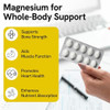 Pharmlitalia Magnesium Glycinate Softgels 400mg  60 Soft Gels  High Absorption Magnesium Glycinate for Better Sleep Muscle Recovery and Relaxation Better Mood Restful Sleep Faster Recovery