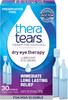 TheraTears Dry Eye Drops, Preservative-Free Vials, 30 Ct  Preservative-Free Lubricating Eye Drops for Dry Eyes, Single-Use Vials, Dry Eye Therapy,Immediate Long Lasting Relief