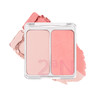 2aN Dual Color Face Blusher, 0.16oz x 2, Buildable & Blendable Cheek Color, Powder Blush, Korean Beauty (03 Coco Coral, 1.5 oz)