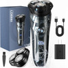 LOBINH Electric Razor for Men, 3D Waterproof IPX7 Electric Shaver Wet & Dry - Pa188 Electric Shaver With Extra Blade Head & Adapter