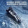 LOBINH Electric Razor for Men, 3D Waterproof IPX7 Electric Shaver Wet & Dry - Pa188 Electric Shaver With Extra Blade Head & Adapter