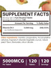 Vitacook Vitamin B12 Sublingual Methylcobalamin 5000mcg for Energy Production