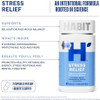 Health By Habit Habit Stress Relief Supplement  - New Look, Supports Relaxation & Mood Balance, Vitamin B, Adaptogens, Lemon Balm, Calming, Vegan, Non-GMO