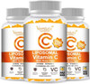 Vemluta Liposomal  2000mg Gummies Complex Rose Hips with D3 5000IU Elderberry Echinacea Iron and  Zinc for Adults Kids Immune Antioxidant and Collagen Support,Orange Flavor