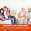 Vemluta Liposomal  2000mg Gummies Complex Rose Hips with D3 5000IU Elderberry Echinacea Iron and  Zinc for Adults Kids Immune Antioxidant and Collagen Support,Orange Flavor