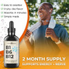 Think Above B1 B6 B12 Vitamin Liquid Drops Daily Wellness Support Supplement Fruity Like Flavor for Men and Women