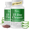 DR VITAMIN SOLUTIONS 15 Day Gut Cleanse Detox for Women and Men GLP-1 Support - Weight Loss
