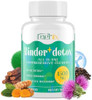 Enerlix 15-in-1 Detox Binder Activated Charcoal Zeolite and  Bentonite Clay Chlorella 1500 MG Detox Supplement Maximum Absorbent Liver Gut Digestive Detox Cleanse  Capsules